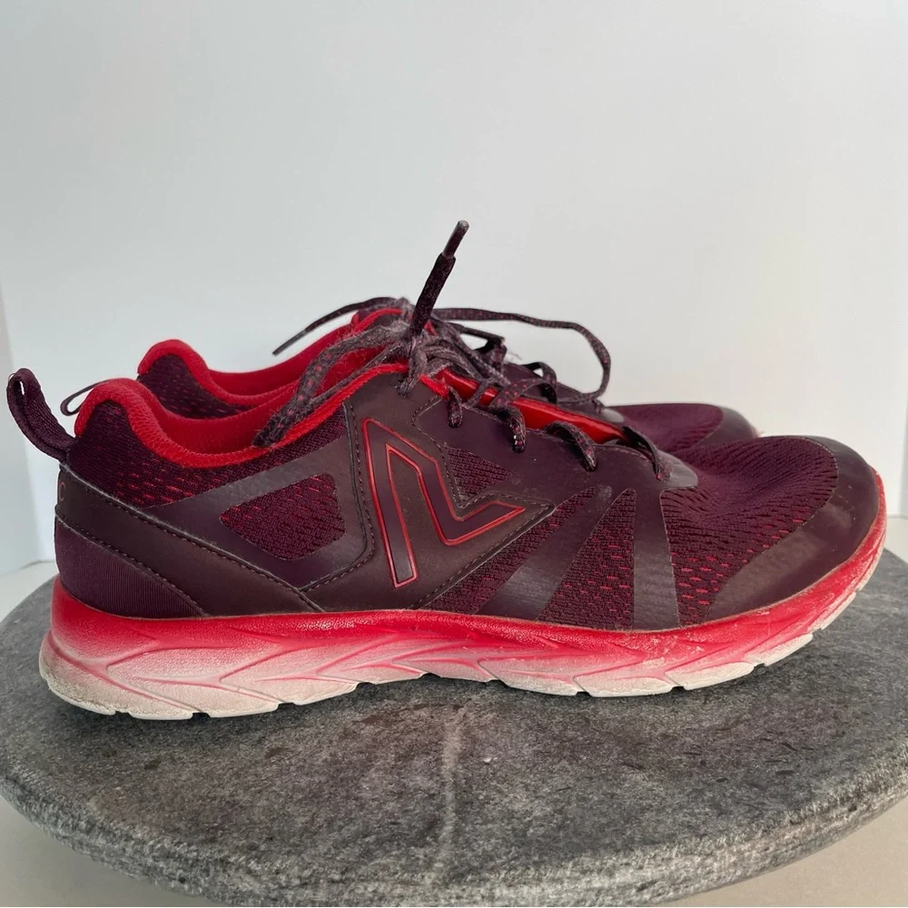 Vionic Women's Burgundy and Red Athletic Sneakers - Picture 4 of 9